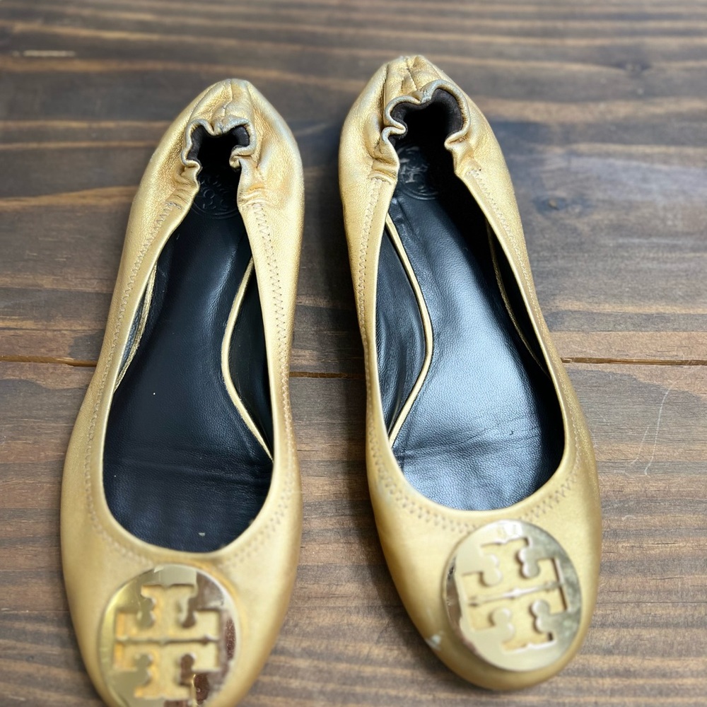 Tory Burch ballet slip ons
